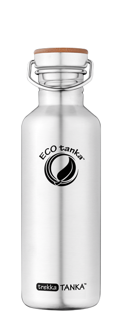 ECOtanka trekkaTANKA 800ml stainless steel bottle ECOtanka trekkatanka with sports lid