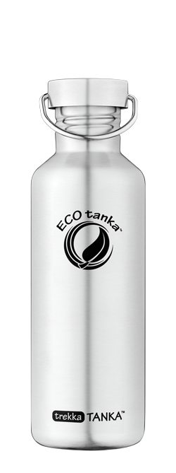 ECOtanka trekkaTANKA 800ml stainless steel bottle ECOtanka trekkatanka with screwtop lid