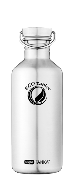 ECOtanka supaTANKA 800ml stainless steel bottle ECOtanka supatanka with poly loop lid
