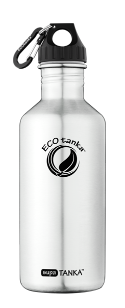 ECOtanka supaTANKA 800ml stainless steel bottle ECOtanka supatanka with poly loop lid