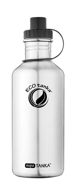 ECOtanka supaTANKA 800ml stainless steel bottle ECOtanka supatanka with sports lid