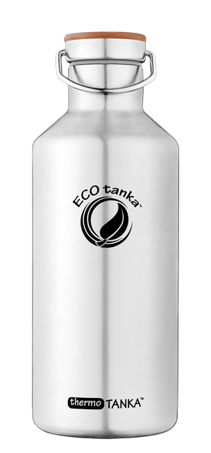 ECOtanka thermotanka 800ml with stainless steel bamboo lid