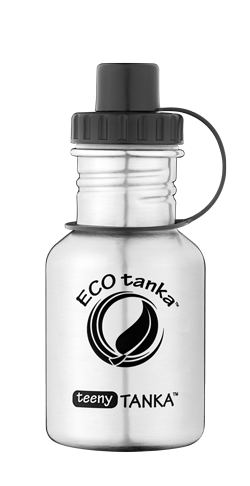 teenytanka with sports lid ECOtanka teenyTANKA 350ml stainless steel bottle
