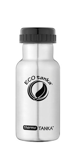ECOtanka thermoTANKA 350ml vacuum stainless steel bottle ECOtanka thermotanka 350ml with adaptor lid