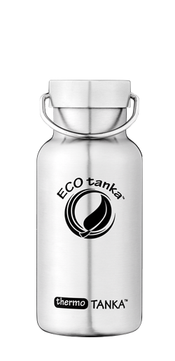 ECOtanka thermoTANKA 350ml vacuum stainless steel bottle ECOtanka thermotanka 350ml with stainless steel bamboo lid