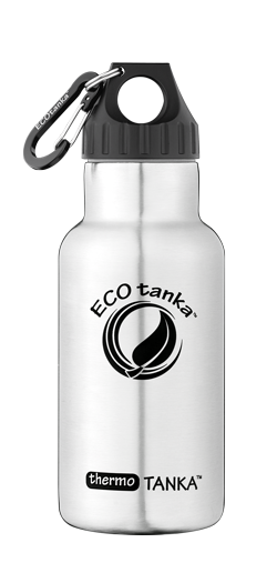 ECOtanka thermoTANKA 350ml vacuum stainless steel bottle ECOtanka thermotanka 350ml with poly loop lid