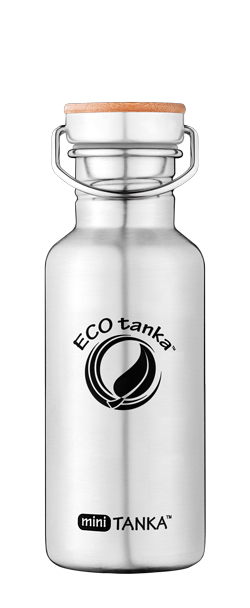 ECOtanka miniTANKA 600ml stainless steel bottle ECOtanka minitanka with sports lid