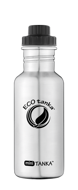 ECOtanka miniTANKA 600ml stainless steel bottle ECOtanka minitanka with screwtop lid