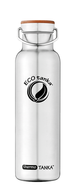 ECOtanka thermoTANKA 600ml vacuum stainless steel bottle ECOtanka thermotanka 600ml with stainless steel classic lid