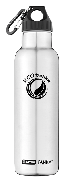 ECOtanka thermoTANKA 350ml vacuum stainless steel bottle ECOtanka thermotanka 350ml with poly loop lid