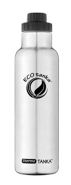ECOtanka thermoTANKA 350ml vacuum stainless steel bottle ECOtanka thermotanka 350ml with screwtop lid