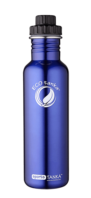 ECOtanka sportstanka with screwtop lid Blue