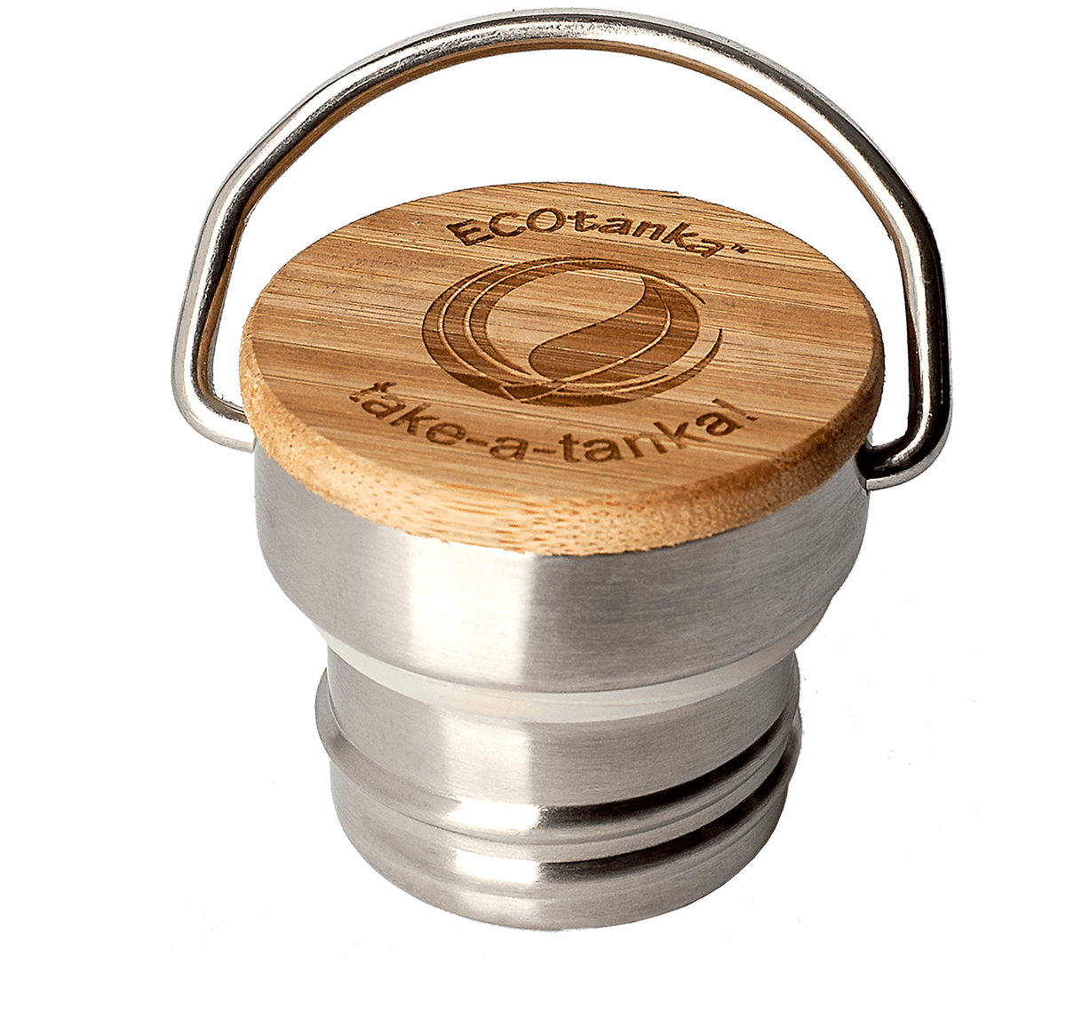 ECOtanka stainless steel 304 lid ECOtanka Stainless Steel bamboo Lid