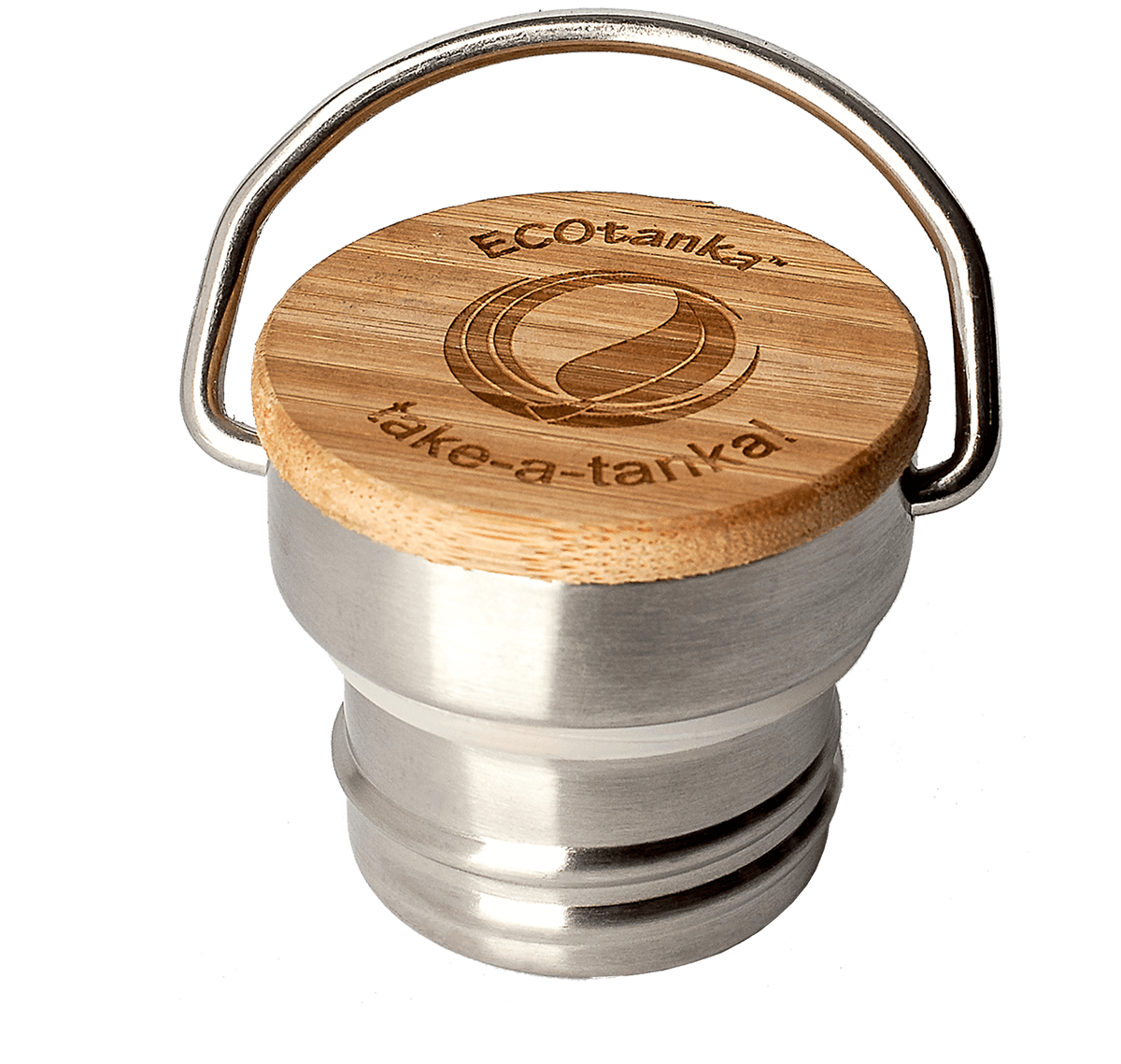 ECOtanka Stainless Steel bamboo Lid