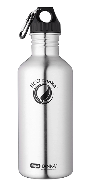 ECOtanka supaTANKA 800ml stainless steel bottle ECOtanka supatanka with poly loop lid