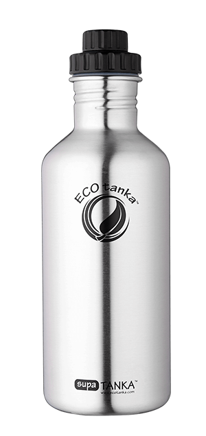 ECOtanka supaTANKA 800ml stainless steel bottle ECOtanka supatanka with screwtop lid