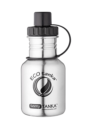 teenytanka with sports lid ECOtanka teenyTANKA 350ml stainless steel bottle