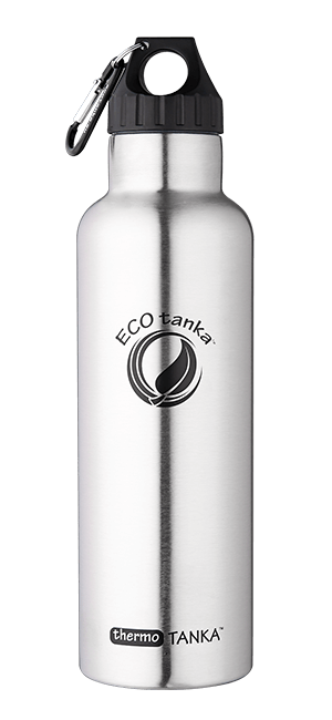 ECOtanka thermoTANKA 350ml vacuum stainless steel bottle ECOtanka thermotanka 350ml with poly loop lid