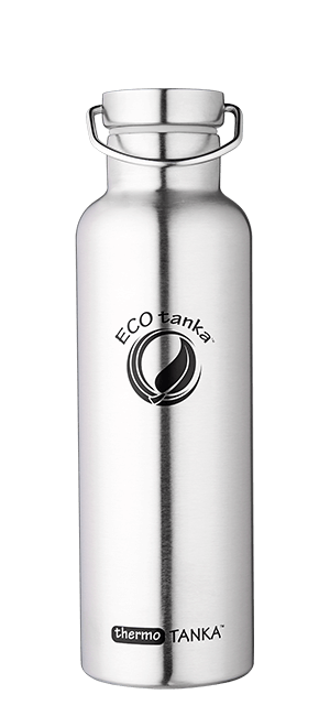 ECOtanka thermoTANKA 600ml vacuum stainless steel bottle ECOtanka thermotanka 600ml with stainless steel Modern lid